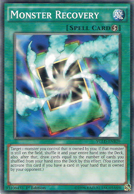 Monster Recovery [YGLD-ENB29] Common Yu-Gi-Oh!