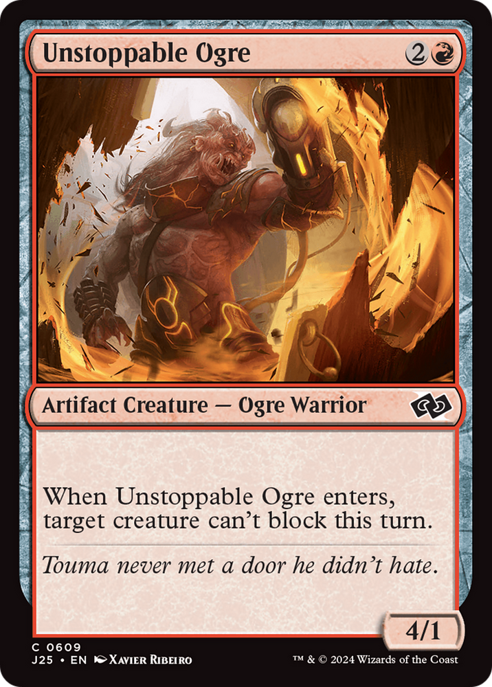 Unstoppable Ogre [Foundations Jumpstart] Magic: The Gathering