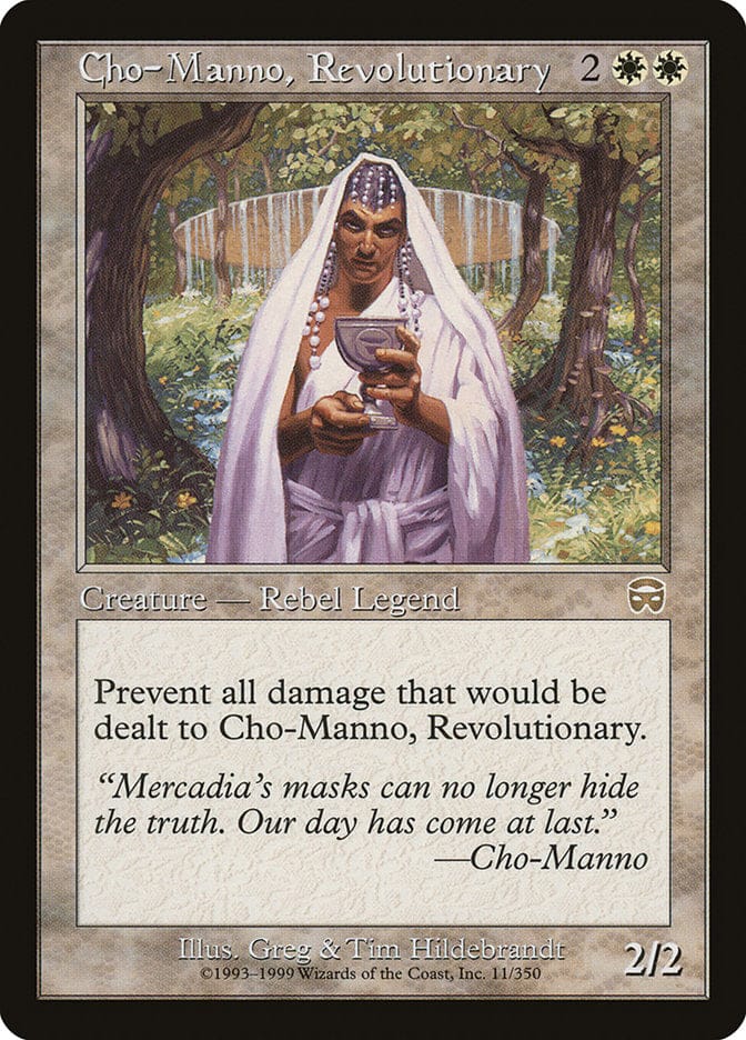 Cho-Manno, Revolutionary [Mercadian Masques] Magic: The Gathering