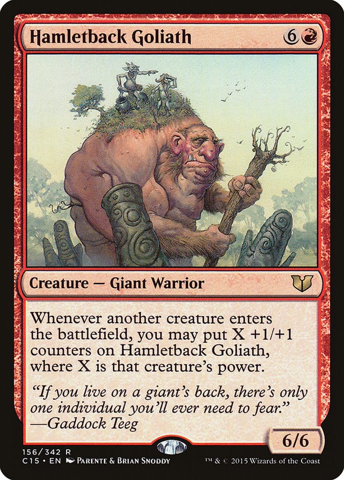 Hamletback Goliath [Commander 2015] Magic: The Gathering