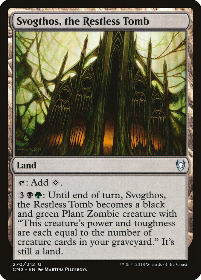 Svogthos, the Restless Tomb [Commander Anthology Volume II] Magic: The Gathering