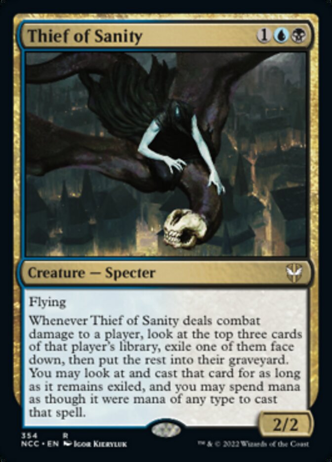 Thief of Sanity [Streets of New Capenna Commander] Magic: The Gathering