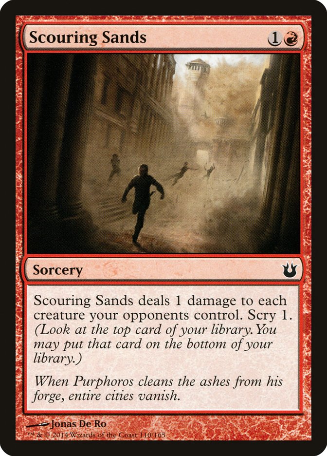 Scouring Sands [Born of the Gods] Magic: The Gathering