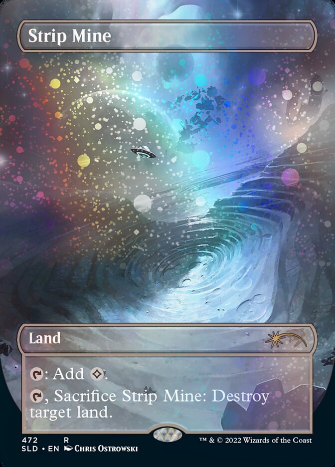 Strip Mine (Galaxy Foil) [Secret Lair Drop Series] Magic: The Gathering