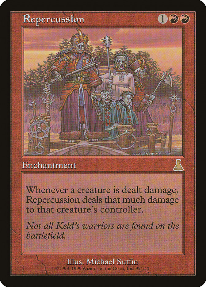 Repercussion [Urza's Destiny] Magic: The Gathering