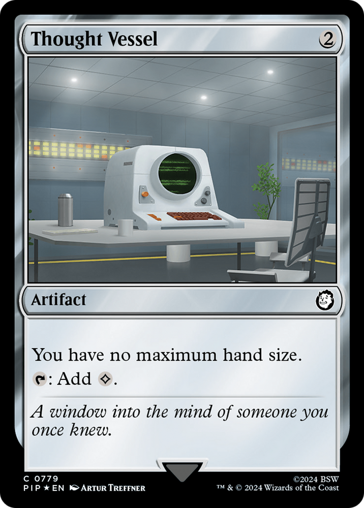Thought Vessel (Surge Foil) [Fallout] Magic: The Gathering