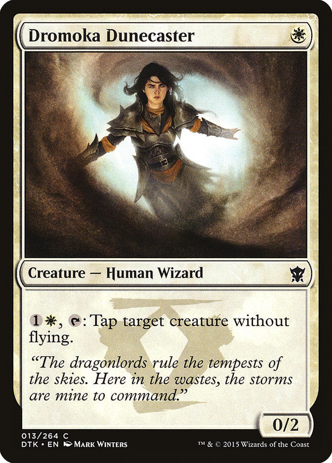 Dromoka Dunecaster [Dragons of Tarkir] Magic: The Gathering