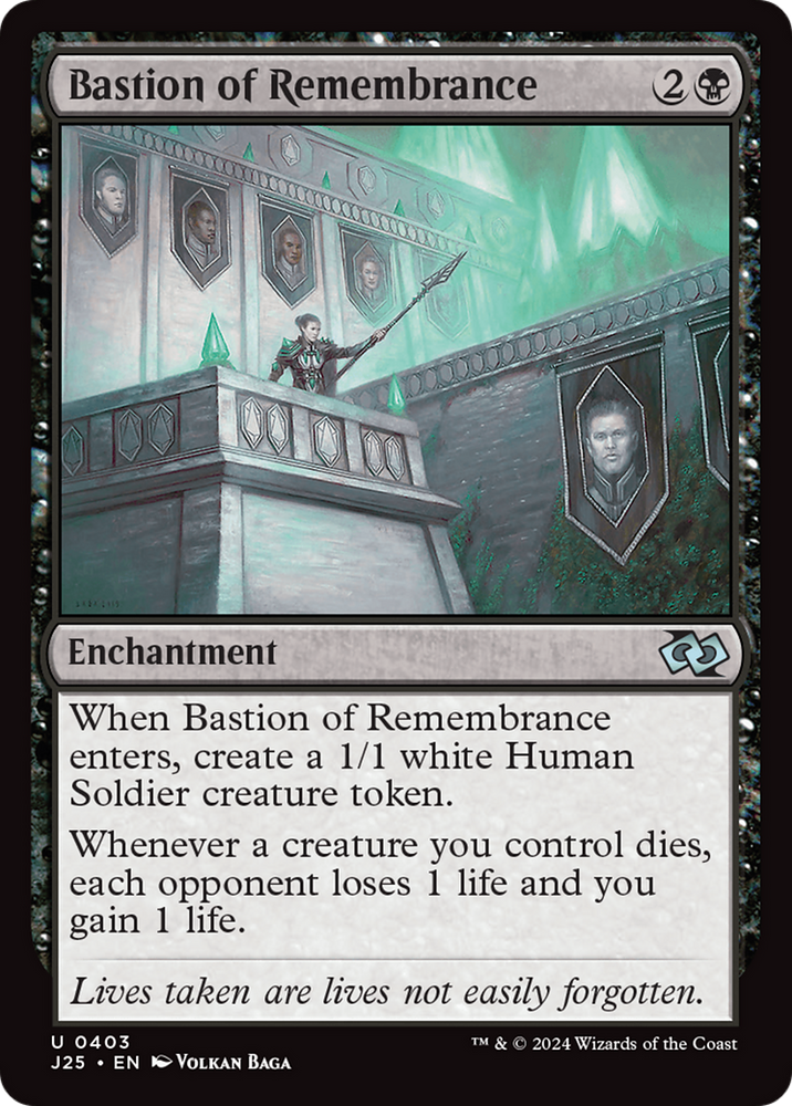 Bastion of Remembrance [Foundations Jumpstart] Magic: The Gathering