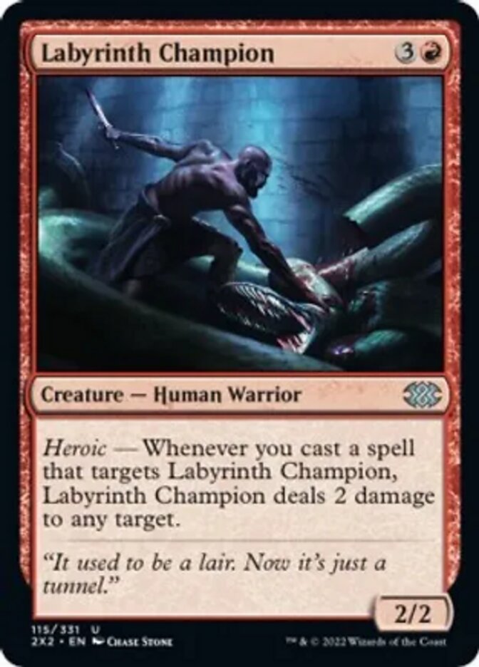 Labyrinth Champion [Double Masters 2022] Magic: The Gathering