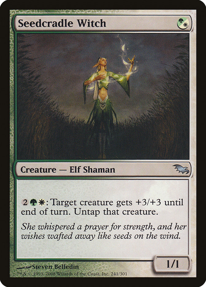 Seedcradle Witch [Shadowmoor] Magic: The Gathering