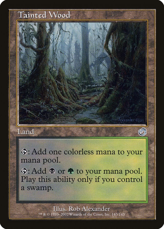 Tainted Wood [Torment] Magic: The Gathering