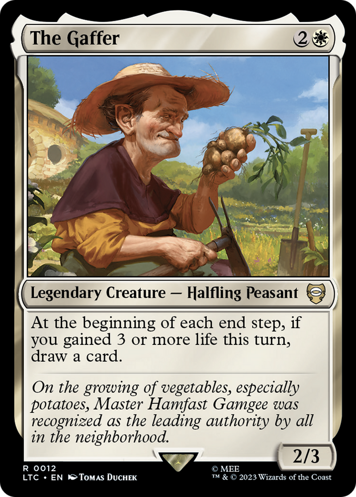 The Gaffer [The Lord of the Rings: Tales of Middle-Earth Commander] Magic: The Gathering
