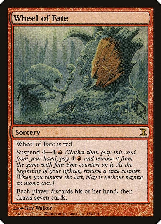 Wheel of Fate [Time Spiral] Magic: The Gathering