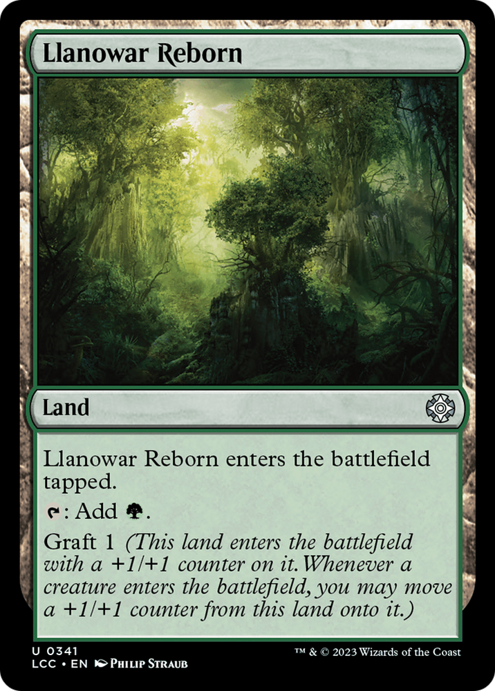 Llanowar Reborn [The Lost Caverns of Ixalan Commander] Magic: The Gathering