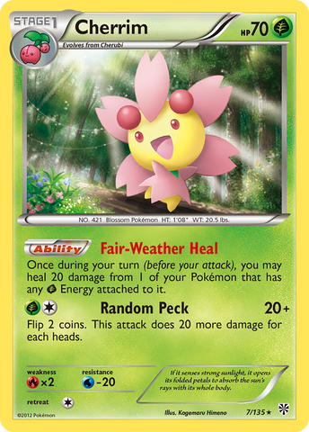 Cherrim (7/135) [Black & White: Plasma Storm] Pokémon