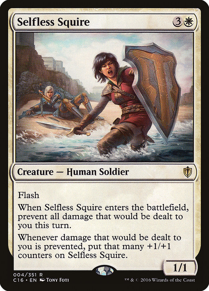 Selfless Squire [Commander 2016] Magic: The Gathering