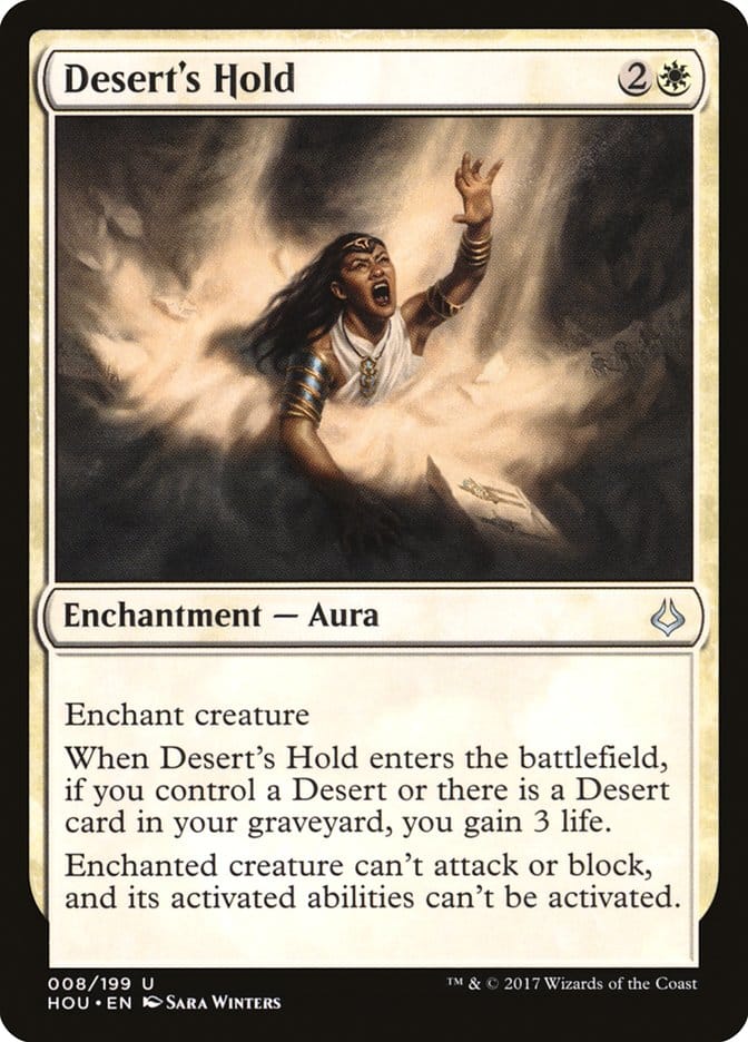 Desert's Hold [Hour of Devastation] Magic: The Gathering