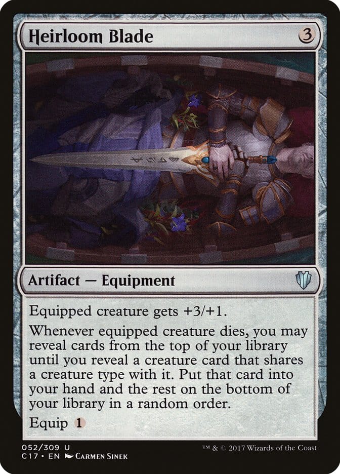 Heirloom Blade [Commander 2017] Magic: The Gathering