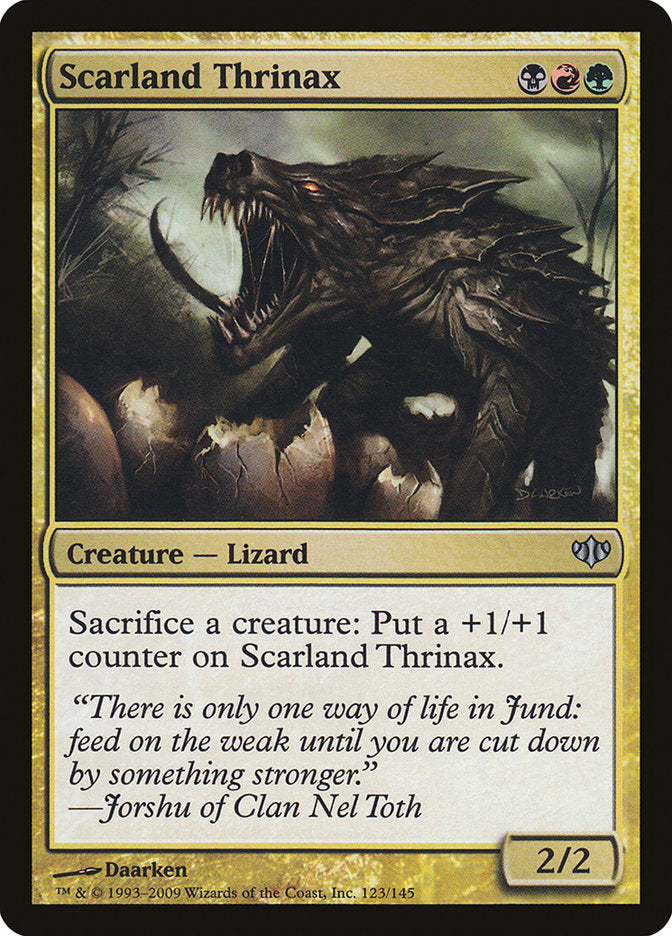 Scarland Thrinax [Conflux] Magic: The Gathering