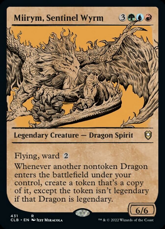 Miirym, Sentinel Wyrm (Showcase) [Commander Legends: Battle for Baldur's Gate] Magic: The Gathering
