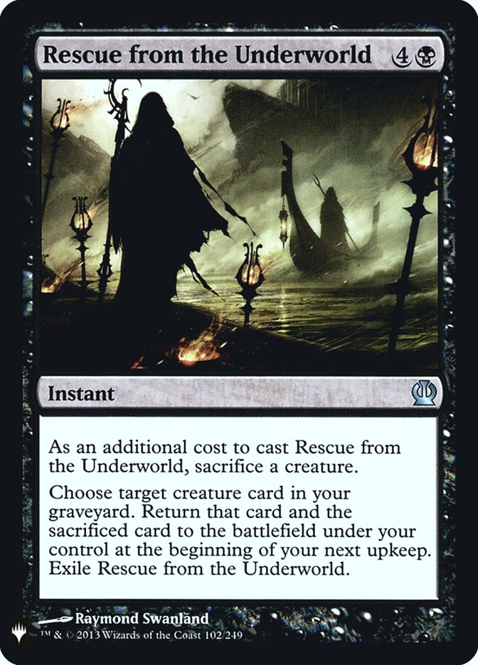 Rescue from the Underworld [Mystery Booster] Magic: The Gathering
