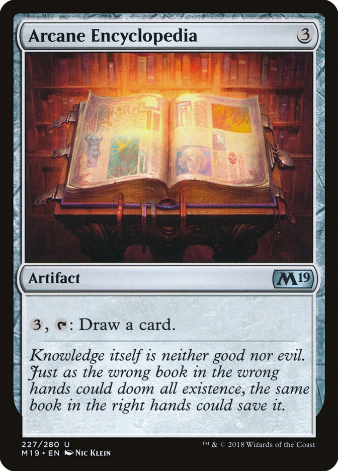 Arcane Encyclopedia [Core Set 2019] Magic: The Gathering