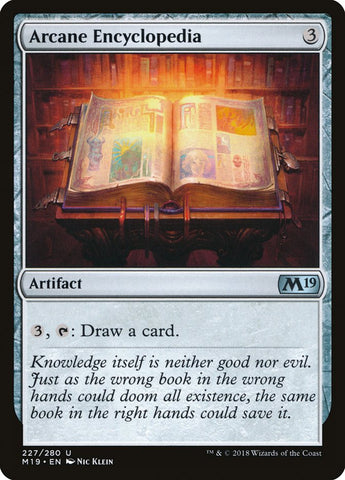 Arcane Encyclopedia [Core Set 2019] Magic: The Gathering