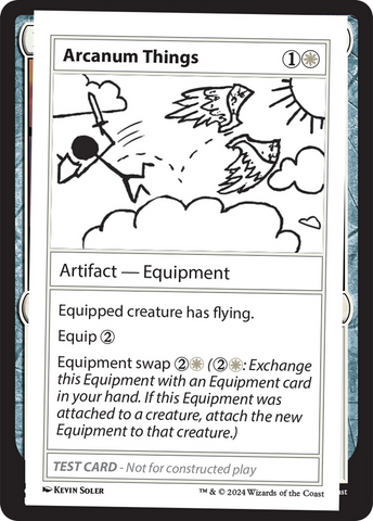 Arcanum Things [Mystery Booster 2 Playtest Cards] Magic: The Gathering