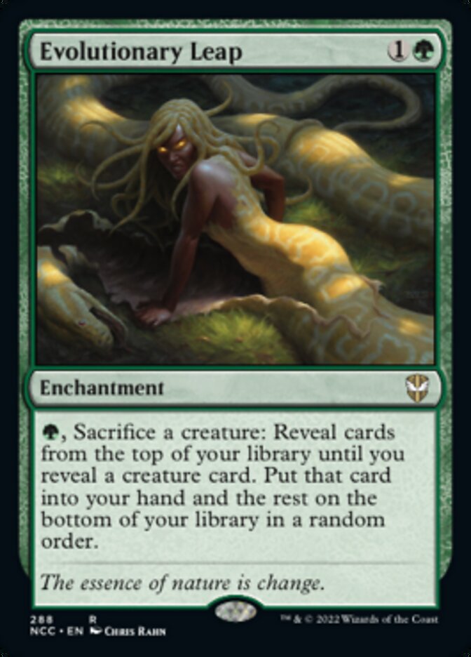 Evolutionary Leap [Streets of New Capenna Commander] Magic: The Gathering
