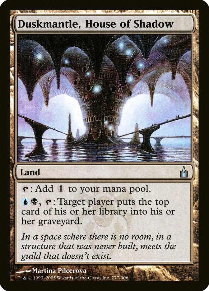 Duskmantle, House of Shadow [Ravnica: City of Guilds] Magic: The Gathering