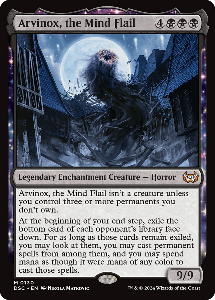 Arvinox, the Mind Flail [Duskmourn: House of Horror Commander] Magic: The Gathering