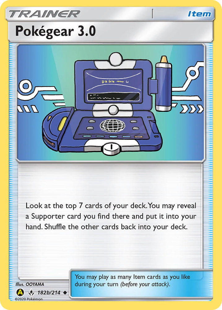 Pokegear 3.0 (182b/214) [Alternate Art Promos] Pokémon