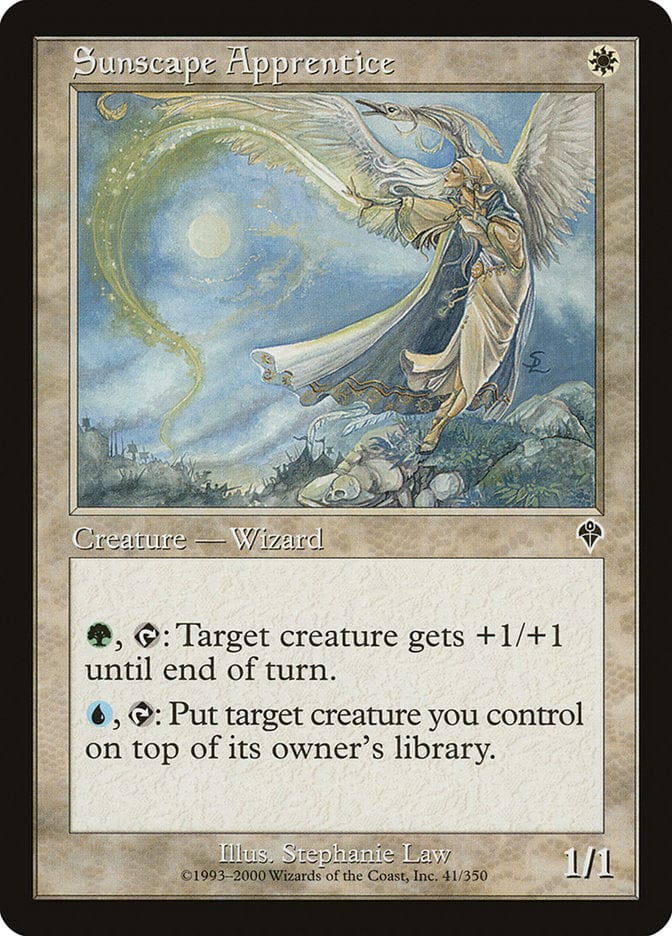 Sunscape Apprentice [Invasion] Magic: The Gathering