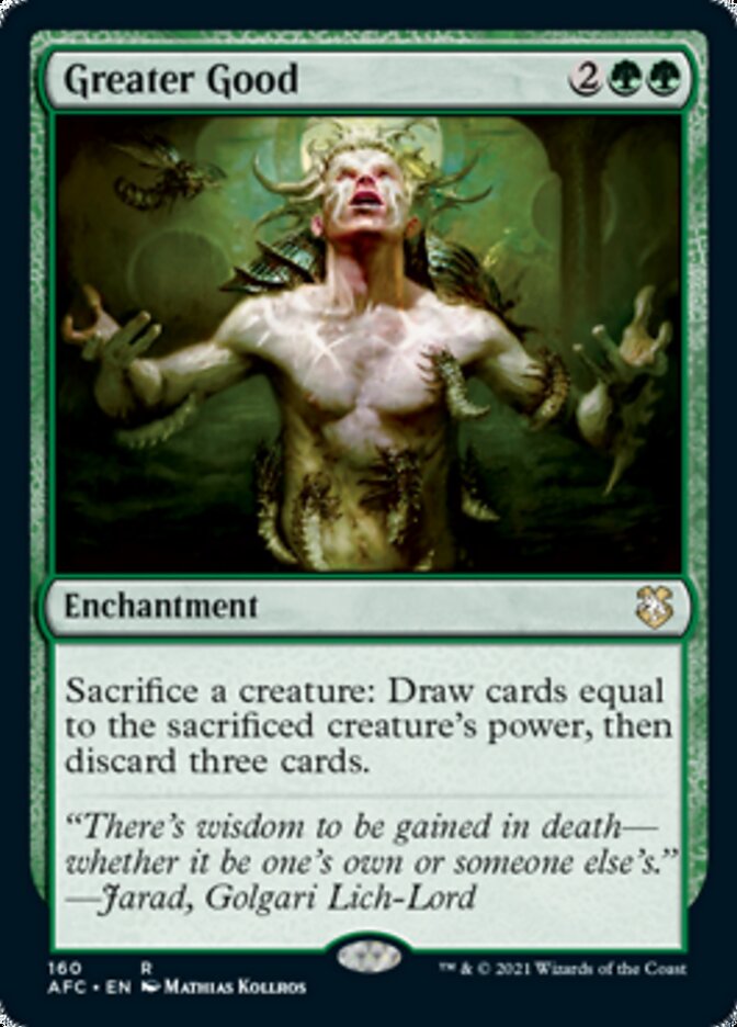Greater Good [Dungeons & Dragons: Adventures in the Forgotten Realms Commander] Magic: The Gathering