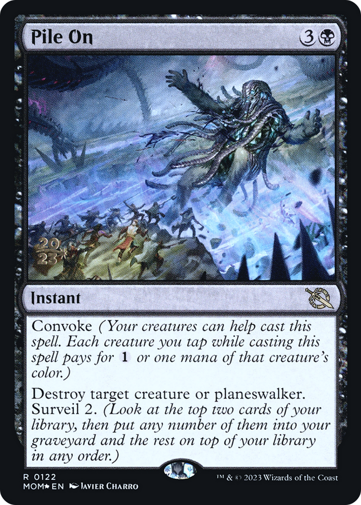 Pile On [March of the Machine Prerelease Promos] Magic: The Gathering