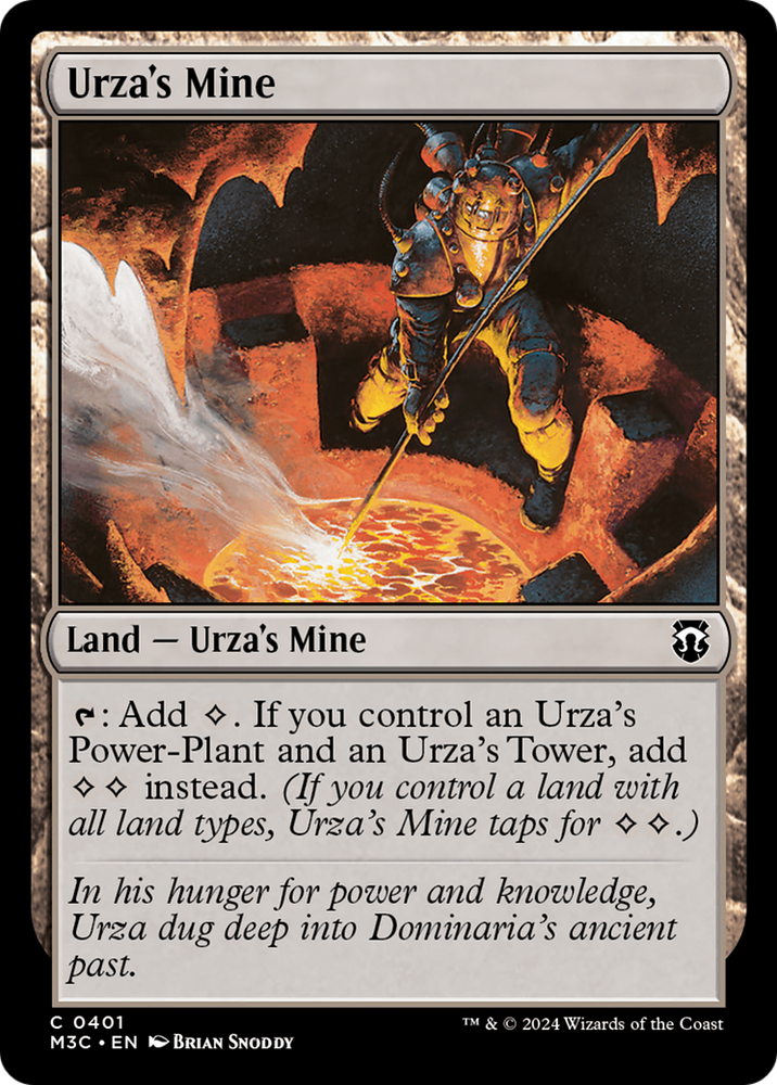 Urza's Mine (Ripple Foil) [Modern Horizons 3 Commander] Magic: The Gathering