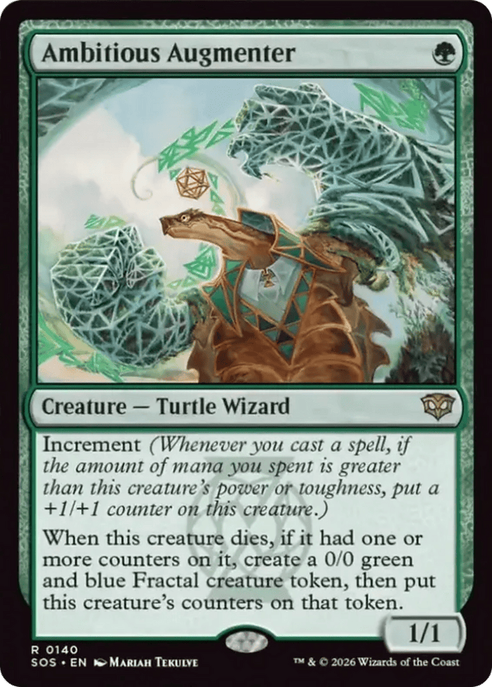 Ambitious Augmenter [Secrets of Strixhaven]