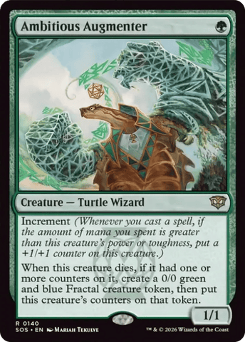 Ambitious Augmenter [Secrets of Strixhaven]