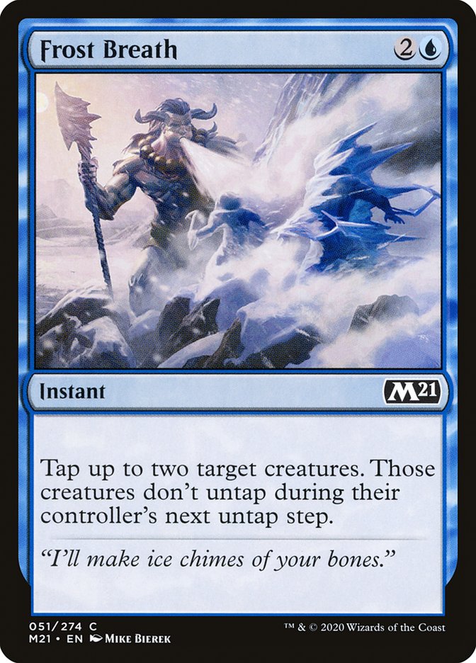 Frost Breath [Core Set 2021] Magic: The Gathering