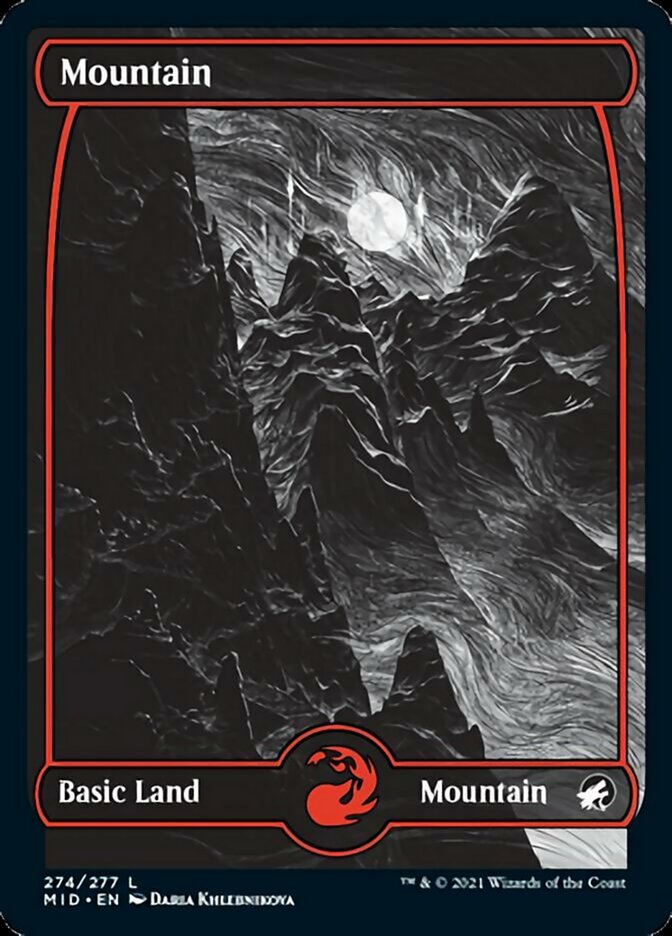 Mountain (274) [Innistrad: Midnight Hunt] Magic: The Gathering