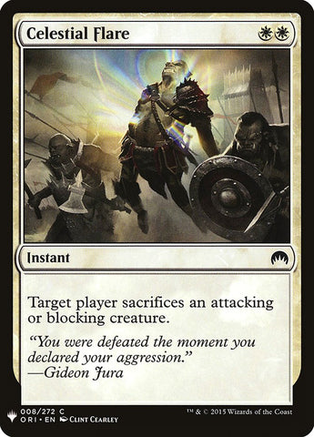 Celestial Flare [Mystery Booster] Magic: The Gathering