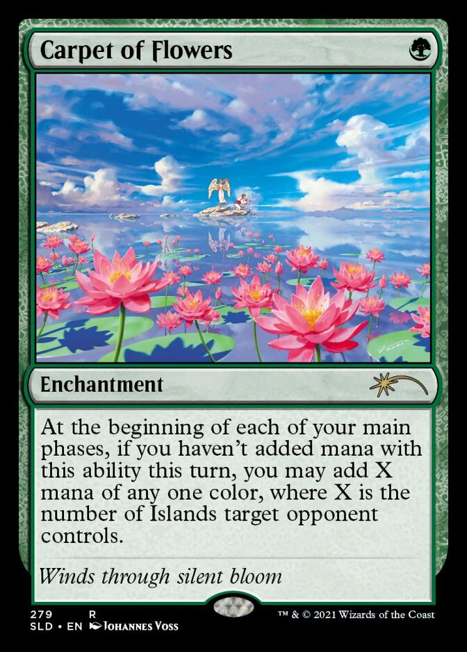 Carpet of Flowers [Secret Lair Drop Series] Magic: The Gathering