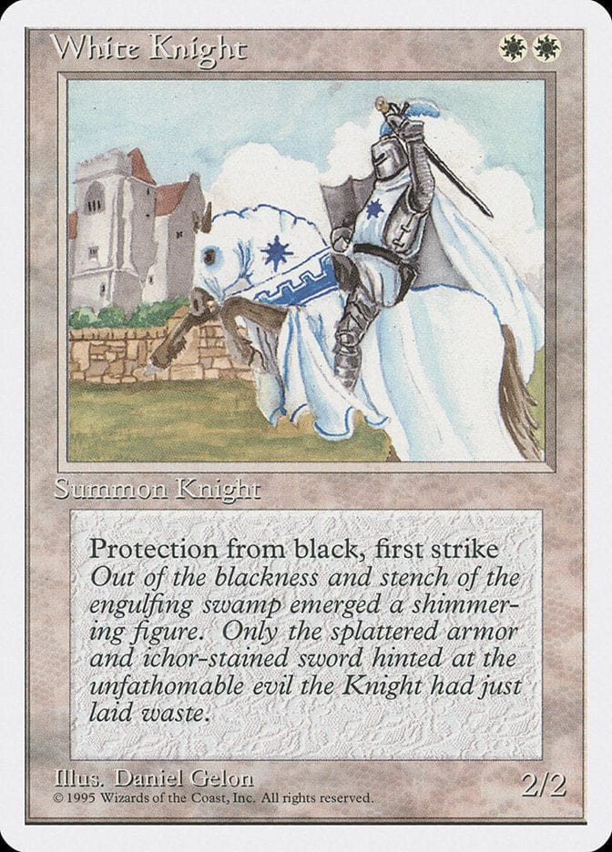 White Knight [Fourth Edition] Magic: The Gathering