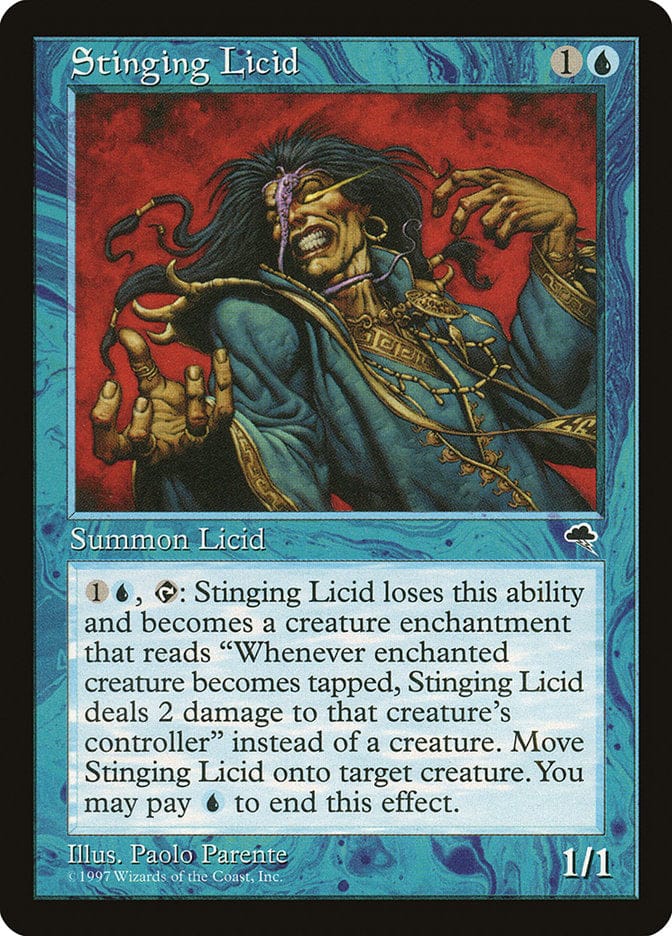 Stinging Licid [Tempest] Magic: The Gathering