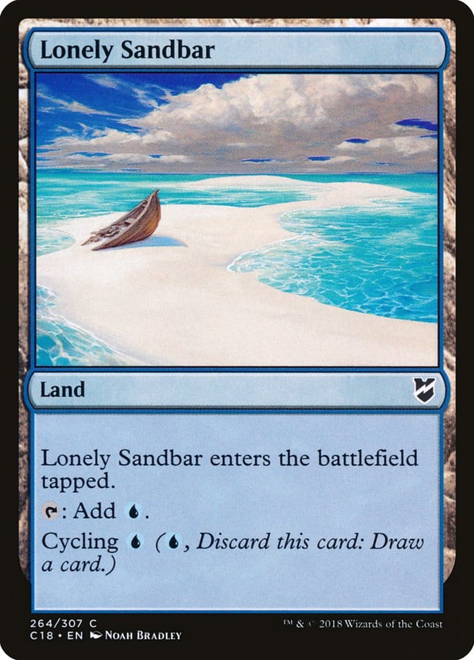 Lonely Sandbar [Commander 2018] Magic: The Gathering