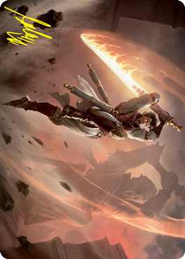 Make Your Mark Art Card (Gold-Stamped Signature) [Strixhaven: School of Mages Art Series] Magic: The Gathering