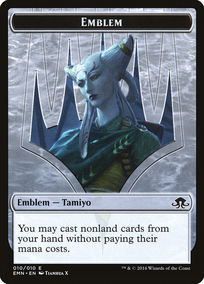Tamiyo, Field Researcher Emblem [Eldritch Moon Tokens] Magic: The Gathering