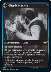 Mirrorhall Mimic // Ghastly Mimicry [Innistrad: Double Feature] Magic: The Gathering