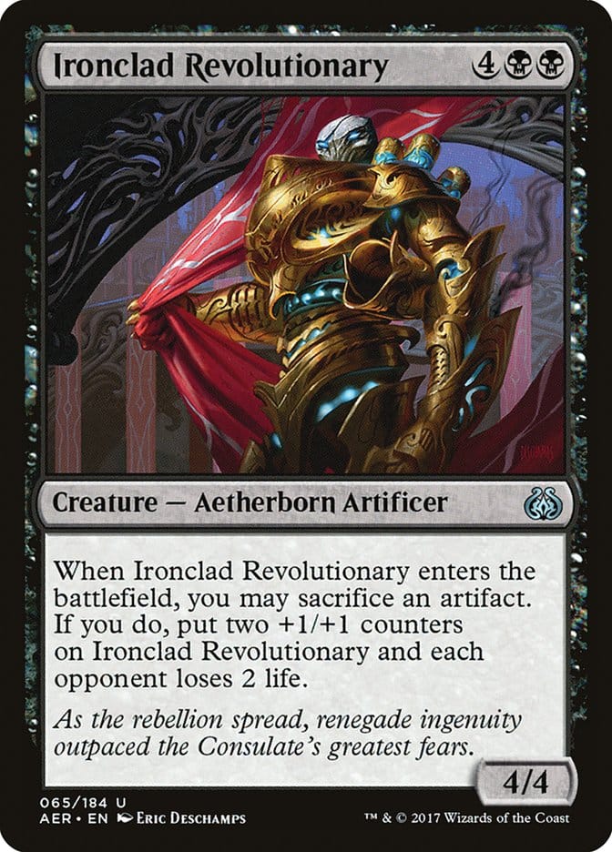 Ironclad Revolutionary [Aether Revolt] Magic: The Gathering