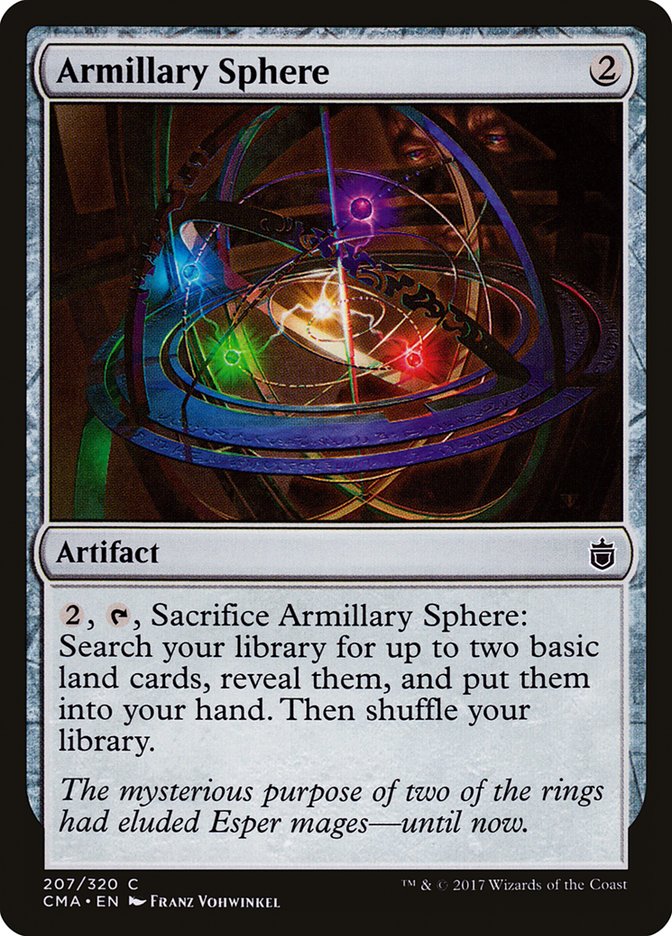 Armillary Sphere [Commander Anthology] Magic: The Gathering